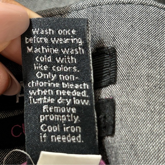 Apt. 9 Women's Pants Curvy Fit Gray Black Career Slacks Size 12 - Picture 4 of 8